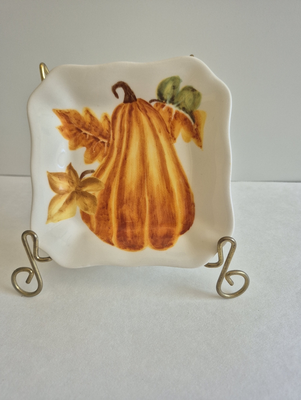 Pumpkin Trinket dish, Spoon rest.